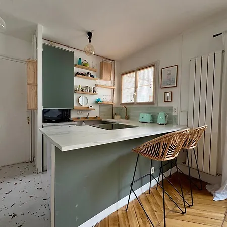 Appartamento Au Pied De Montmartre Parigi